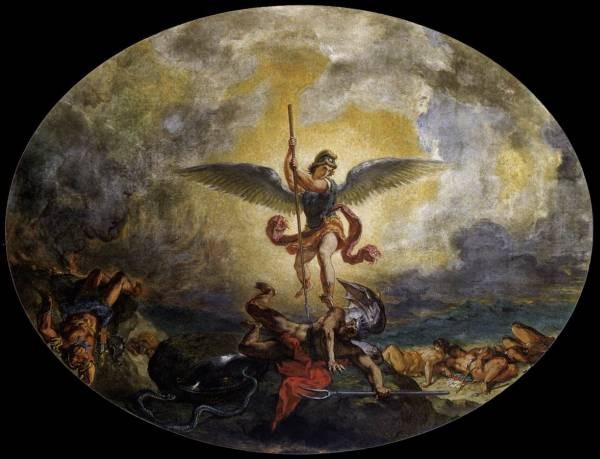 St Michael defeats the Devil